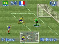 une photo d'Ã©cran de International Superstar Soccer sur Nintendo Super Nes